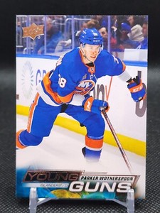 2022-23 UD Extended Series Base Young Guns #726 Parker Wotherspoon - Islanders