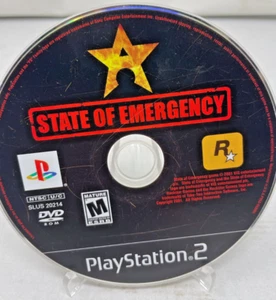 Estado de Emergencia Sony Playstation 2 PS2 Juego Disco Solo Sin Rastreo #C22 - Imagen 1 de 3