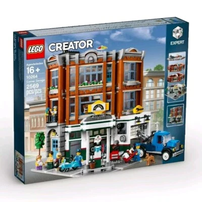 LEGO 10264 Corner Garage Retired Modular New Box Corner Set Sealed City Building - Image 1 of 4