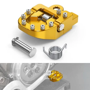 CNC Extension Plate Foot Brake Pedal Folding For Suzuki DRZ400S 400SM 2000-2024 - Picture 1 of 10