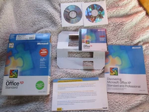 Microsoft Office XP Standard (2002) Software Suite X06-19973 OEM CIB Big Box - Afbeelding 1 van 11