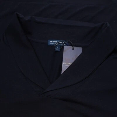 Peter Millar NWT Pullover Sweater Size Large Blue Lightweight Merino Wool Blend - Image 1 of 4