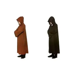 Wicked Costumes Hooded Robe Child Unisex Cape Fancy Dress Costume Accessory - Picture 1 of 5