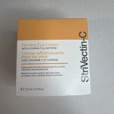 StriVectin-C Crema Reafirmante para Ojos con Vitamina C + Péptidos 0.5 oz / 15 ml NUEVA EN CAJA-NUEVA Foto 1 de 4