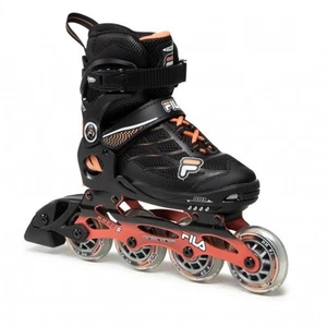 Fila Patines En Línea WIZY ALU G WIZY ALU G NEGRO/SALMÓN - Imagen 1 de 3