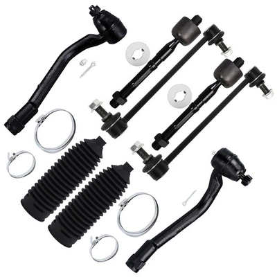 Front Rack and Pinion Bellow Stabilizer Bar Tie Rod End For Kia Cadenza Optima Foto 1 de 4