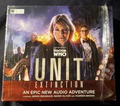 Doctor Who UNIT (New Era) 1 EXTINCTION Full Cast Audio Big Finish CD OOP - Image 1 of 4