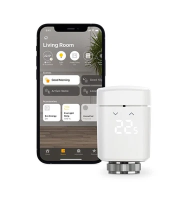 Eve - Thermo - Smart Thermostatic Radiator Valve (2020) Homekit 1-Pk NEW - Image 1 of 4