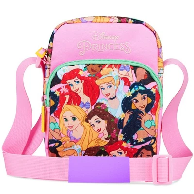 Disney Girls Handbag Crossbody Bag with Adjustable Strap Shopping School - Image 1 of 4