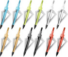 12Pcs 100gn 150gn Broadheads Arrow Heads for Archery Hunting Compound Crossbows