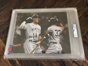 AARON JUDGE Yankees Autographed Signed 8x10 Photo PSA Authentic Encapsulated - Picture 1 of 4