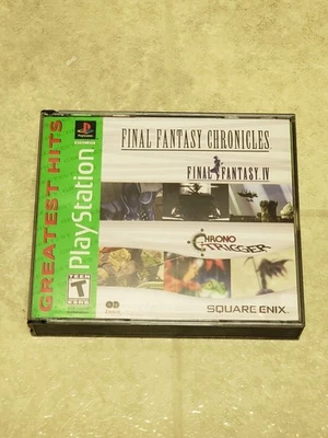 Final Fantasy Chronicles: FF IV y Chrono Trigger PS1 PlayStation 1 en caja original con manual Foto 1 de 4