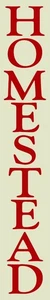 Homestead Reusable STENCIL for Painting Signs #11623 - Picture 1 of 3