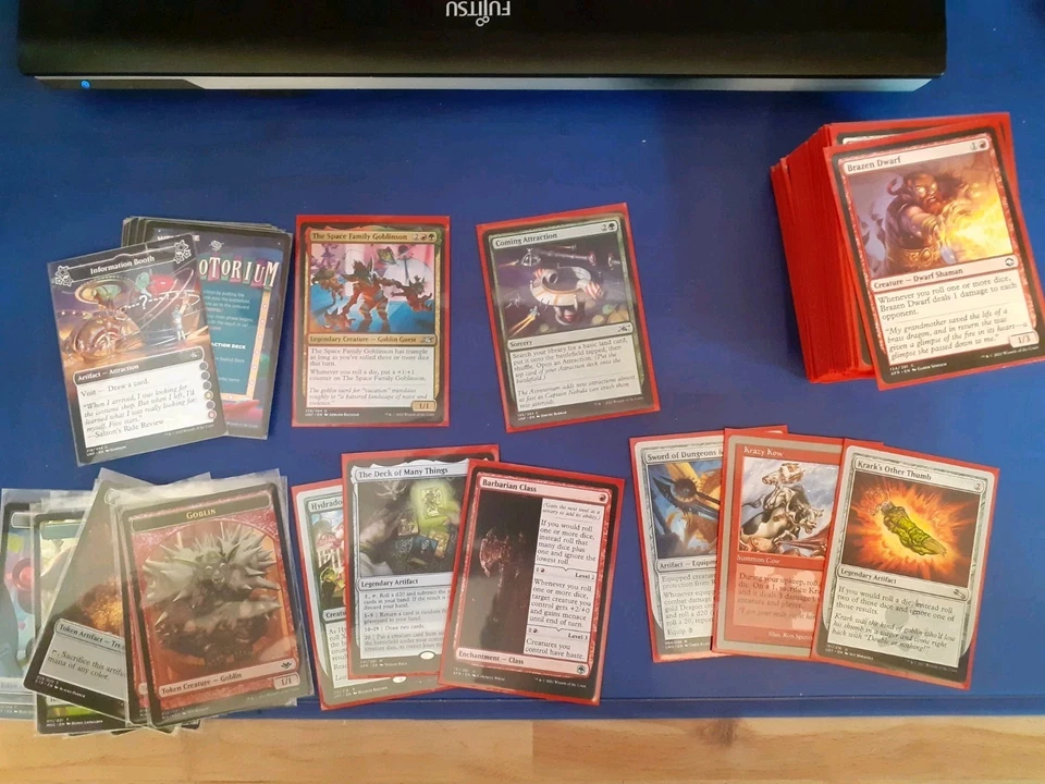 Magic Rule 0 Commander Deck würfeln space family goblinson - Bild 1 von 1