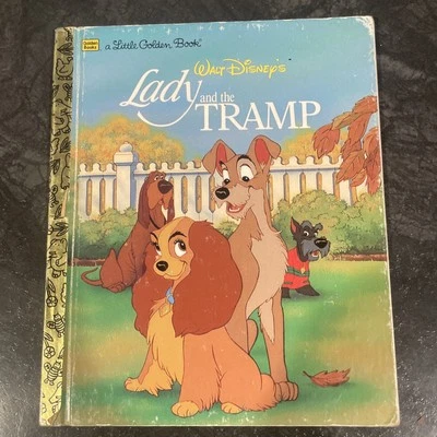 A Little Golden Book 1994 - La dama y el vagabundo de Disney Foto 1 de 2