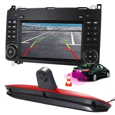 Navi 7"Autoradio GPS&Rückfahrkamera Für Mercedes Benz Vito W447 W639 Flügeltüren - Bild 1 von 4