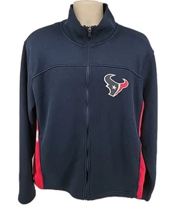Houston Texans Jacket Mens XL NFL Football G-III Textured Full Zip - Picture 1 of 11