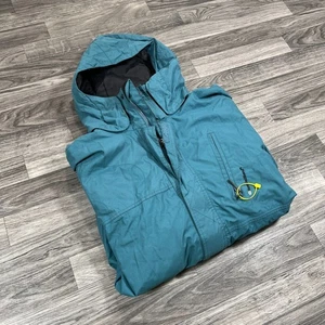SPECIALBLEND Full Zip Up Long Sleeve Turquoise Snow Ski Jacket Men's Size M - Picture 1 of 10
