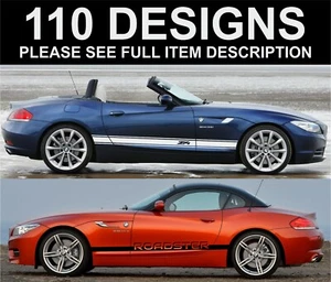 decalcomanie strisce laterali bmw z4 adesivi grafici per decalcomanie bmw - Foto 1 di 1