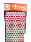 H For Happy Paper Heart Treat Bags:12 Pc. 12 Bolsas De Papel Decoradas 