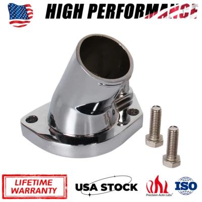 Para Ford Bloque Pequeño 260 289 302 347 351 Termostato Carcasa Cuello Agua/Sin Junta Tórica Foto 1 de 4