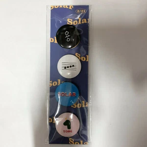 Mamamoo Solar Official Limited Birthday Special Mini Waist Bag Pin Badge Kpop - Picture 1 of 2