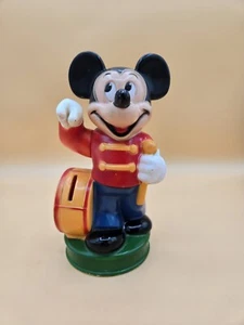 Walt Disney Mickey Mouse Bank Plastic Animal Toys Plus Inc - Picture 1 of 6