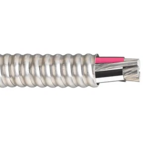 500' 6/4 Type MC Aluminum Conductor Interlocked Armor Metal Clad Cable 600V - Picture 1 of 2