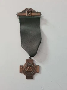 Vintage Royal Society Safe Driving Award Medal 1940's - Picture 1 of 5