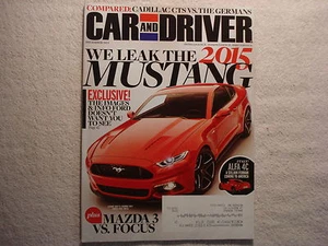 Auto und Fahrer 2013 Dezember Mustang Mazda vs Focus Cadillac CTS Fiesta ST Kia - Bild 1 von 1