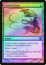 Twisted Image FOIL Scars of Mirrodin HEAVILY PLD Blue Uncommon MTG CARD ABUGames