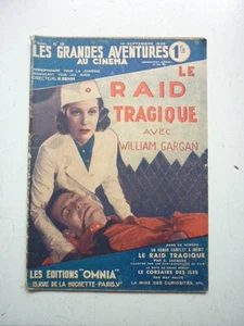 LES GRANDES AVENTURES AU CINEMA / NUM 18 / LE RAID TRAGIQUE / 1939 - Imagen 1 de 2