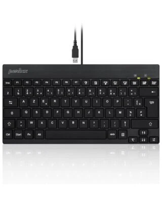 USB PERIBOARD-326 Mini-Tastatur mit Hintergrundbeleuchtung und Low-Profile-Ta... - Bild 1 von 4