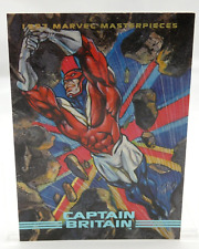 1993 Marvel Masterpieces CAPTAIN BRITAIN Sky Box #64 Trading Card Super Hero