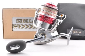 Carrete de pesca giratorio Shimano 08 Stella SW 10000PG casi como nuevo de Japón de colección - Imagen 1 de 15