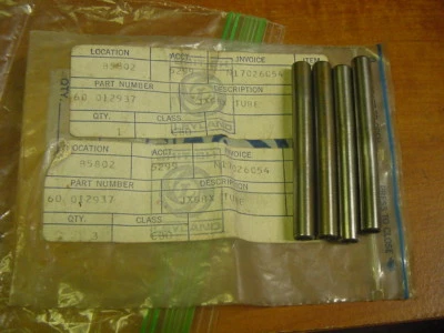 4 NOS Gearbox Tubes Jaguar XKE XJ6 XJ12 XJS  Model 12 Automatic Transmission - Image 1 of 4