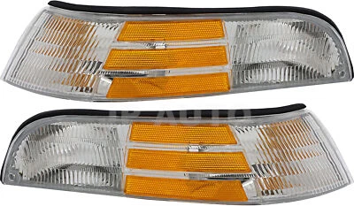 Juego de luces de esquina para Ford Crown Victoria 1992-1997 lado conductor y pasajero Foto 1 de 4