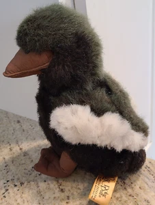 Vintage 24K Polar Puff Duck Plush Mallard Realistic Elissa 1992 - Picture 1 of 12