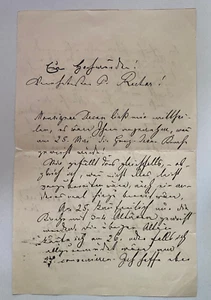 Simon Aichner - Fürstbischof von Brixen - original Autogramm  - Größe 22 x 14 cm - Picture 1 of 2