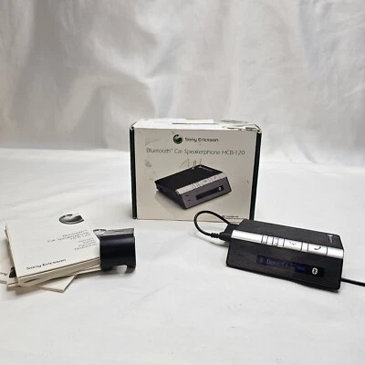 Автомобильный громкоговоритель Sony Ericsson HCB-120 Bluetooth в коробке протестирован - Изображение 1 из 4