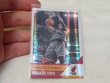 Shaquille O'Neal 2017-18 NBA Hoops NBA 2K18 NNO Insert Miami Heat