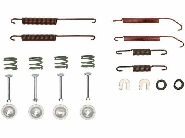 Rear Drum Brake Hardware Kit For 1995-1998 Nissan 200SX 1.6L 4 Cyl 1996 RM983XX - Image 1 of 1