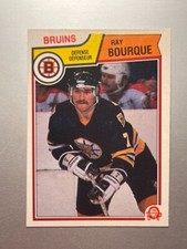 1983-84 O-PEE-CHEE HOCKEY RAY BOURQUE #45 BOSTON BRUINS HOF