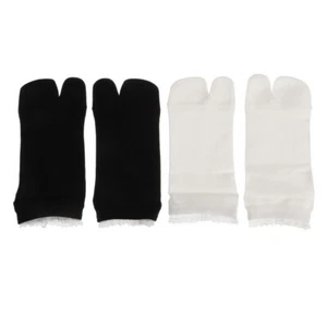 2 Pairs Sock Girl Child Exquisite Socks Adorable Two-toe - Picture 1 of 12