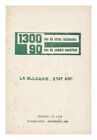 P. P. S. 1300 Ans De Luttes Nationales 90 Ans De Combat Socialiste 1981 First Ed