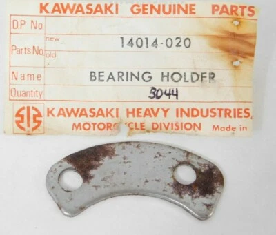1 NOS Kawasaki 71-72 F8, 72-75 F9, 73-75 F11 soporte pieza OEM 14014-020 Foto 1 de 3
