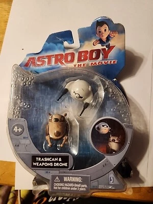 Figura de acción Astro Boy The Movie Bashcan and Weapons Drone Foto 1 de 4