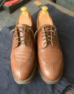 Alfred Sargent Norweger Split-Toe, Rahmengenäht, braun, 8 (42), wenig getragen - Bild 1 von 7
