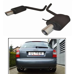 Sportauspuff für AUDI A4 B6 8E Avant Kombi 90mm 2000-2004 1.8T links rechts - Bild 1 von 4