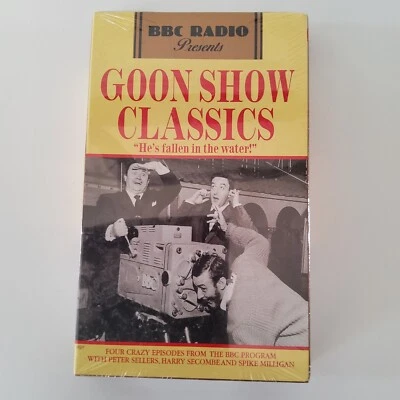 New BBC "Goon" Show Classics "He's Fallen in the Water" Cassette Tapes Vintage - Image 1 of 4